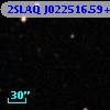 2SLAQ J022516.59+003358.7
