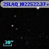 2SLAQ J022522.37+000228.3
