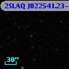 2SLAQ J022541.23-001634.8