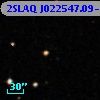 2SLAQ J022547.09-001402.7