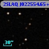 2SLAQ J022554.65+001616.8