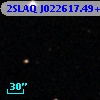 2SLAQ J022617.49+000041.1