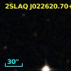 2SLAQ J022620.70+000258.5
