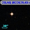 2SLAQ J022628.43+000252.9