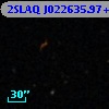 2SLAQ J022635.97+002352.0