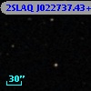2SLAQ J022737.43+002442.6