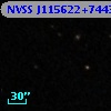 NVSS J115622+744333
