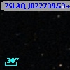 2SLAQ J022739.53+004002.6