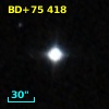 BD+75   418