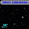 2MASS J10010444+0022169