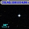 2SLAQ J101154.98+000711.7