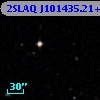 2SLAQ J101435.21+001340.1