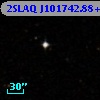 2SLAQ J101742.88+000544.1