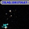 2SLAQ J101756.67-002216.0