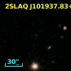 2SLAQ J101937.83+002050.7