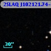 2SLAQ J102121.74-004630.1