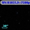 WN B1033.9+7500p