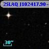 2SLAQ J102417.90-001549.7