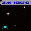 2SLAQ J102925.02+004315.7