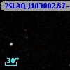2SLAQ J103002.87-010705.8