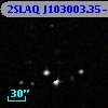 2SLAQ J103003.35-005335.0