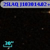 2SLAQ J103014.02+001953.8