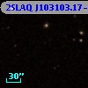 2SLAQ J103103.17-000555.5