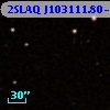 2SLAQ J103111.80-000544.7