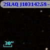 2SLAQ J103142.58-010021.0