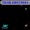 2SLAQ J103239.81-010117.7