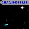 2SLAQ J103311.78-010546.7