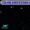 2SLAQ J103313.68+002441.8