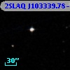2SLAQ J103339.78-002336.3