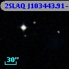 2SLAQ J103443.91-001650.3