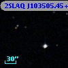 2SLAQ J103505.45+002548.5