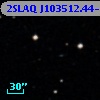 2SLAQ J103512.44-003037.4