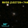 NVSS J102739+744005