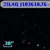 2SLAQ J103610.76-002048.7