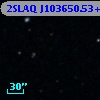 2SLAQ J103650.53+001732.5