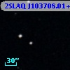 2SLAQ J103708.01+000658.0