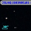 2SLAQ J103805.01-000137.1