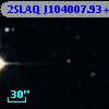 2SLAQ J104007.93+000815.2