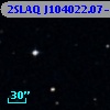 2SLAQ J104022.07-003720.9