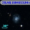 2SLAQ J104153.94+004803.3