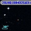 2SLAQ J104325.63+002505.7