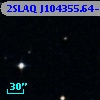 2SLAQ J104355.64-001244.1