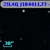 2SLAQ J104411.77-001916.6