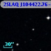 2SLAQ J104422.76-010240.7