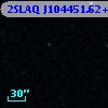 2SLAQ J104451.62+000708.6