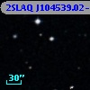 2SLAQ J104539.02-003550.8